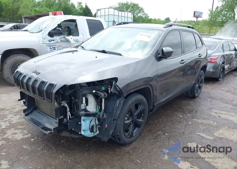 2018 Jeep Cherokee Latitude Fwd from USA, damaged, VIN 1C4PJLCB2JD595549